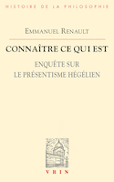 Connaître ce qui est